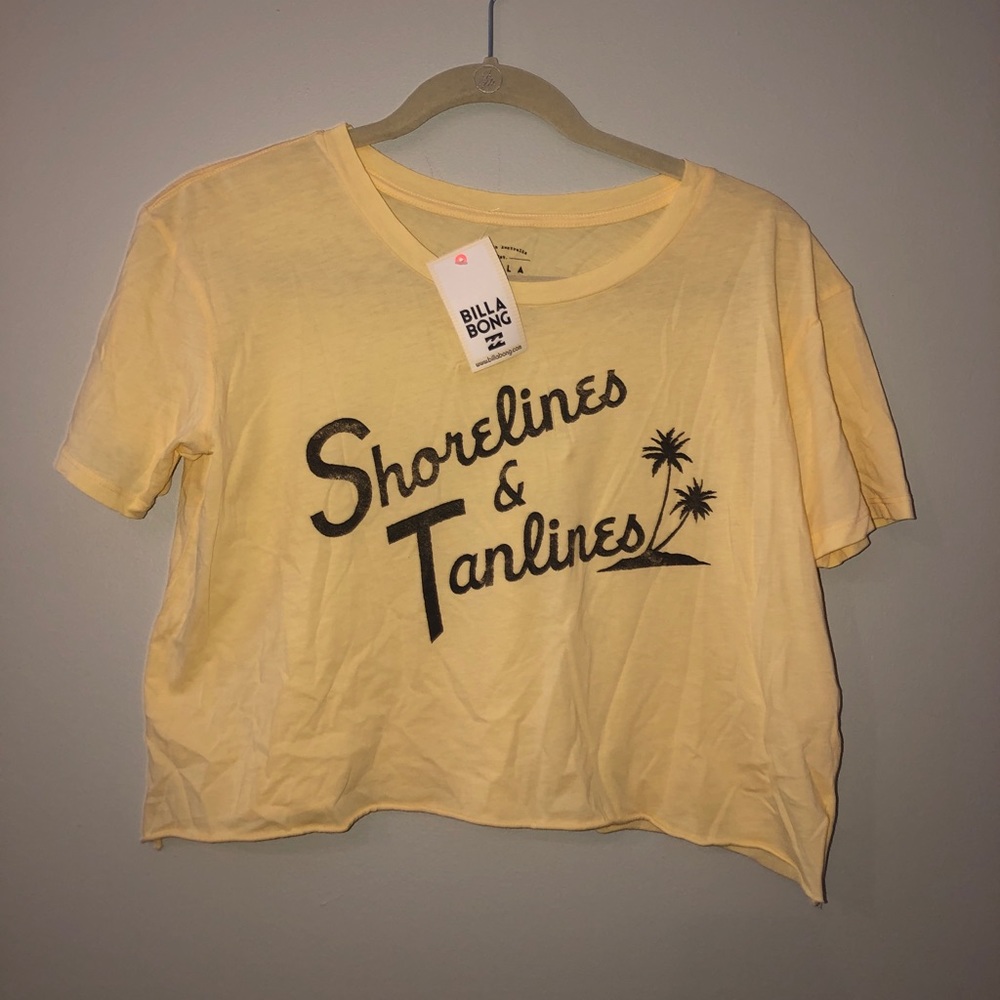 BILLABONG CROP T SHIRT